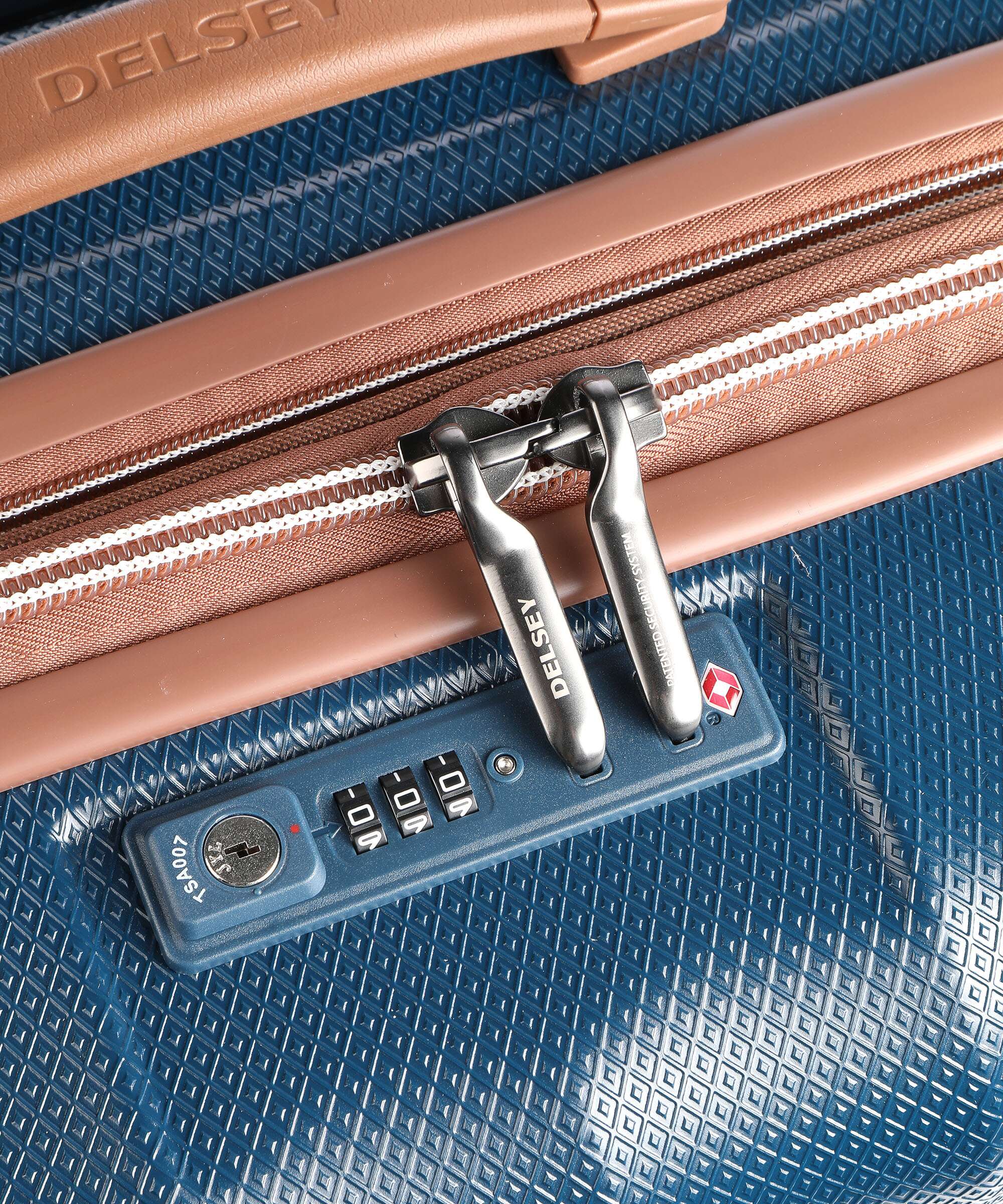 Delsey Paris Carrousel Spinner (4 wheels) marineblau