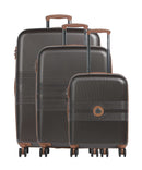 Delsey Paris Flanerie SE Sada kufrů chocolate