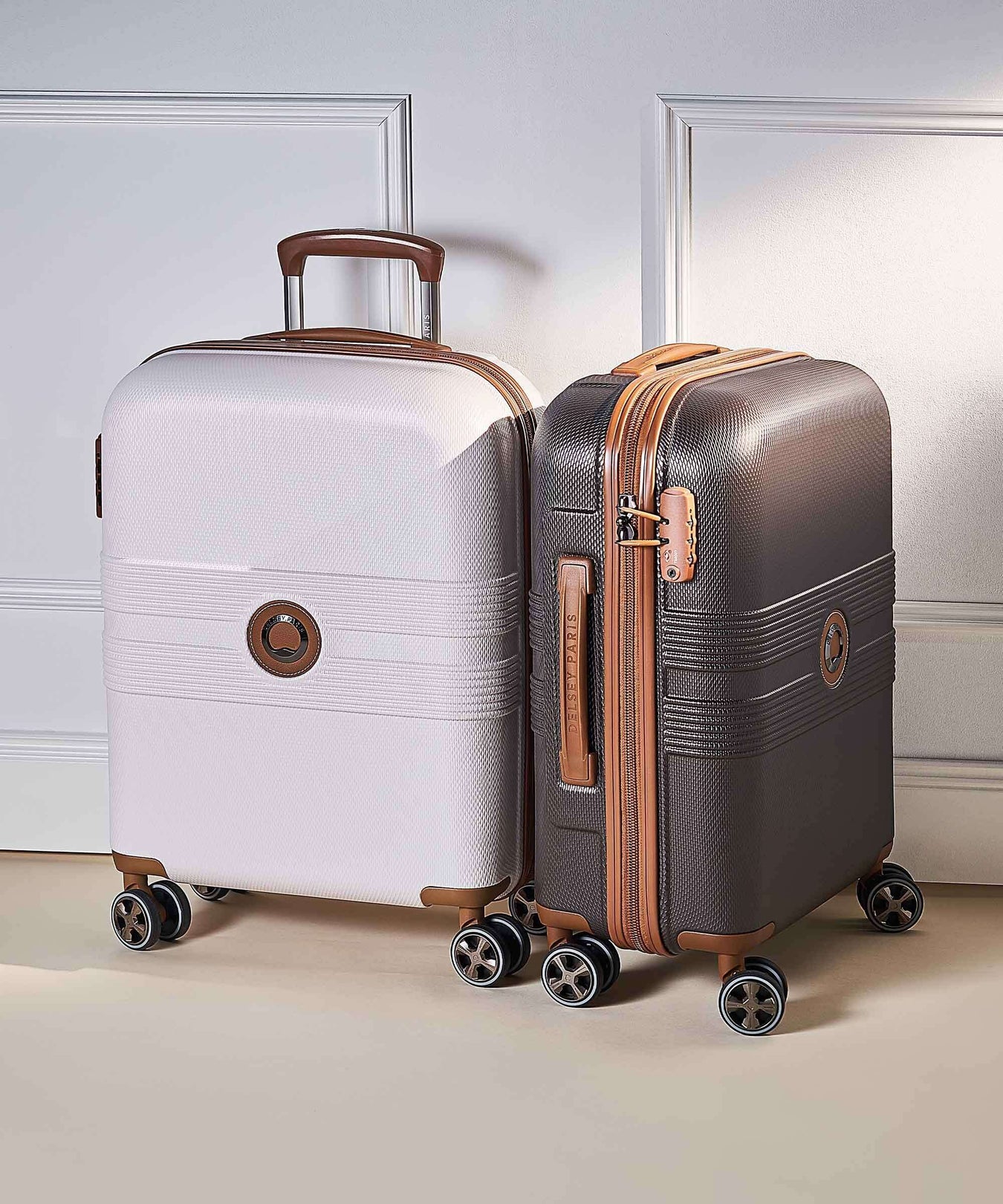 Delsey Paris Flanerie SE Spinner (4 wheels) champagne