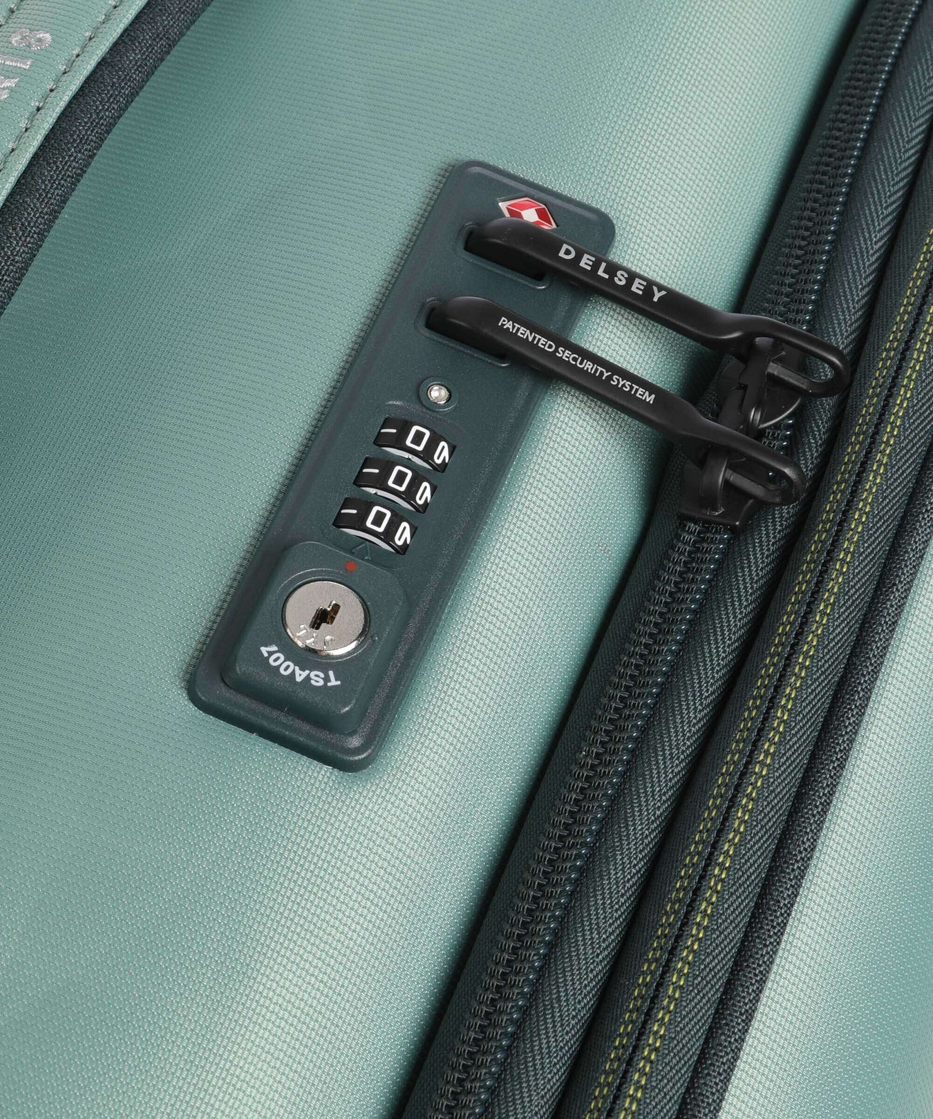 Delsey Paris Brochant 3 Spinner (4 wheels) gruen