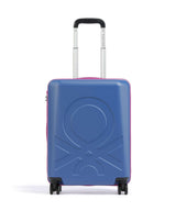 Delsey Paris x United Colors of Benetton Fabrica Kufr se 4 kolečky blue