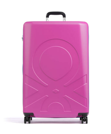 Delsey Paris x United Colors of Benetton Fabrica Kufr se 4 kolečky purple