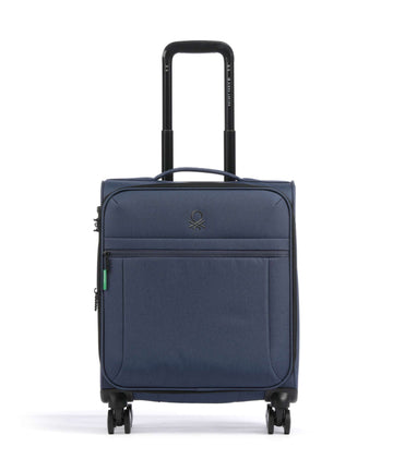 Delsey Paris x United Colors of Benetton BE Kufr se 4 kolečky faded denim