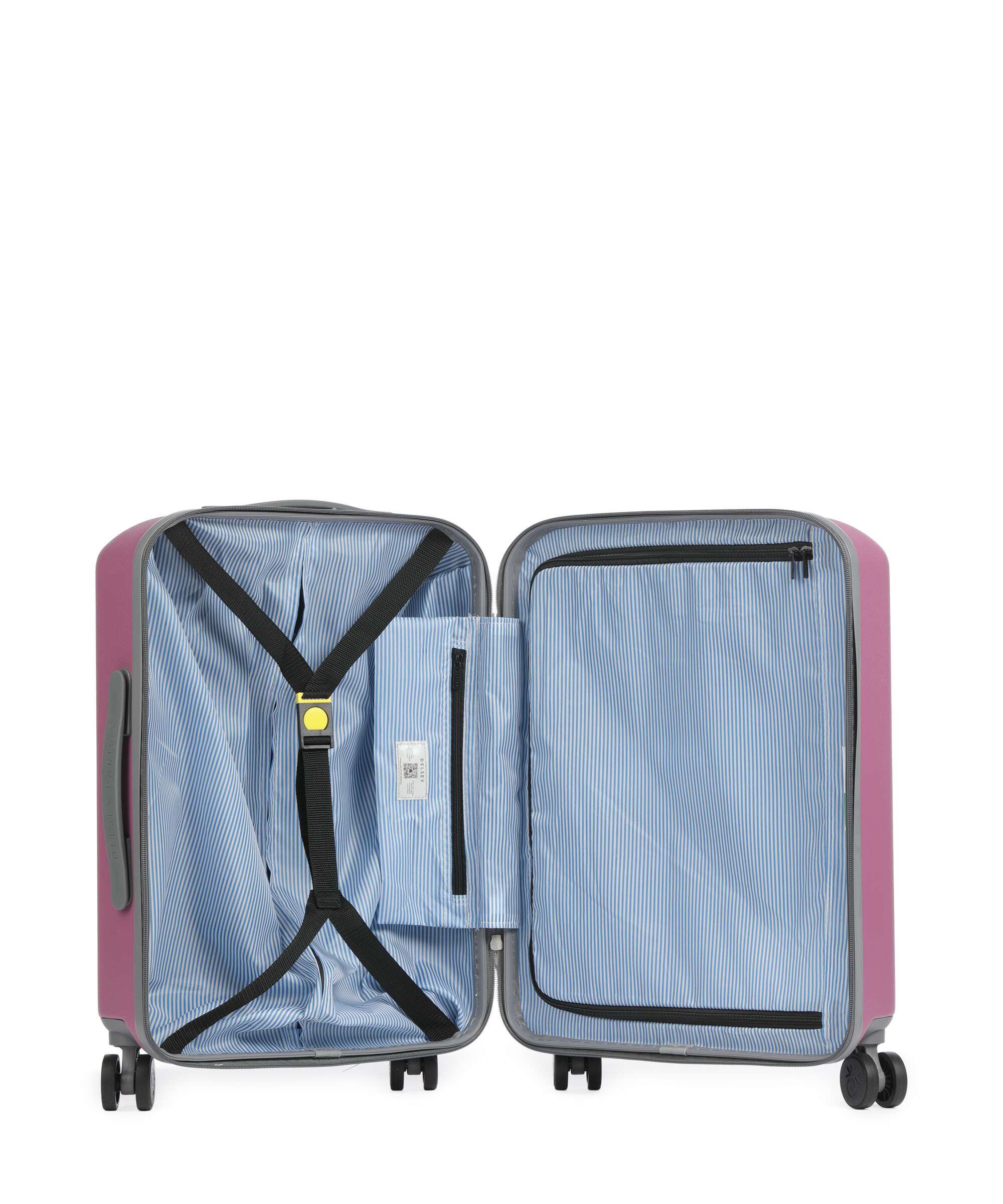Delsey Paris x United Colors of Benetton UCB Hardside Spinner (4 wheels) pink