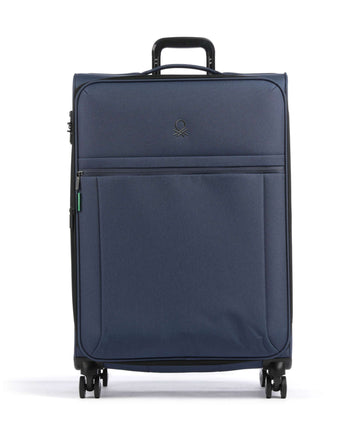 Delsey Paris x United Colors of Benetton BE Kufr se 4 kolečky faded denim