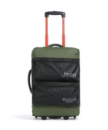 Jeep JS006B 55 Cestovní taška s kolečky green