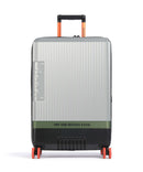 Jeep JH001A Kufr se 4 kolečky silver