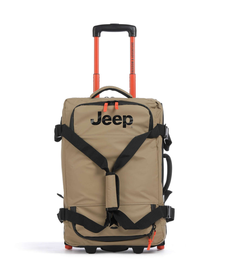 Jeep JS005A 55 Travel bag with wheels warm sand