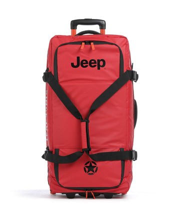Jeep JS005A 73 Cestovní taška s kolečky chili pepper red