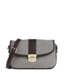 Lancaster Chevron Fia Kabelka přes rameno marron chevron