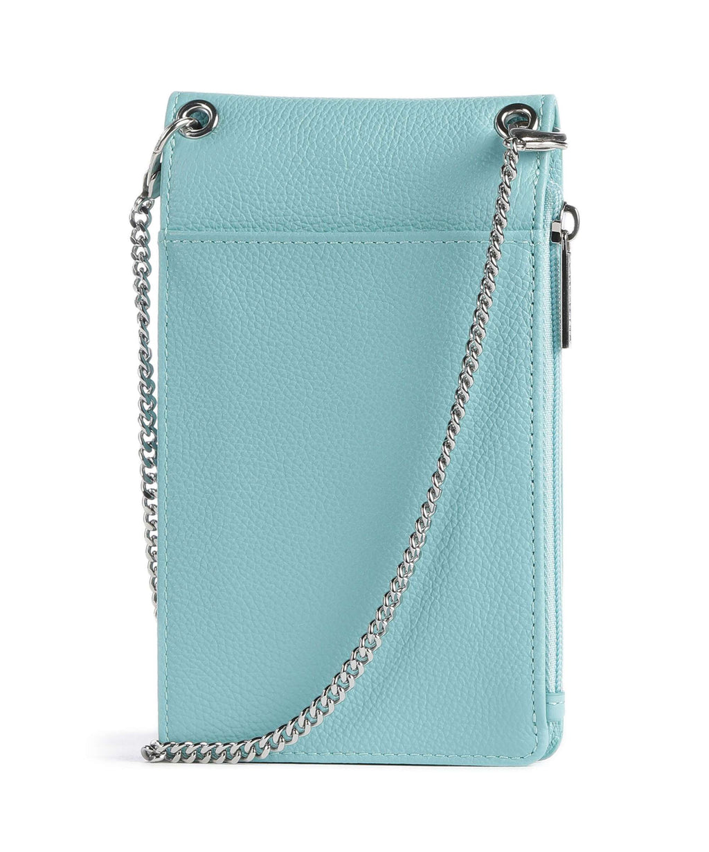 Lancaster Foulonne PM Phone bag lagon