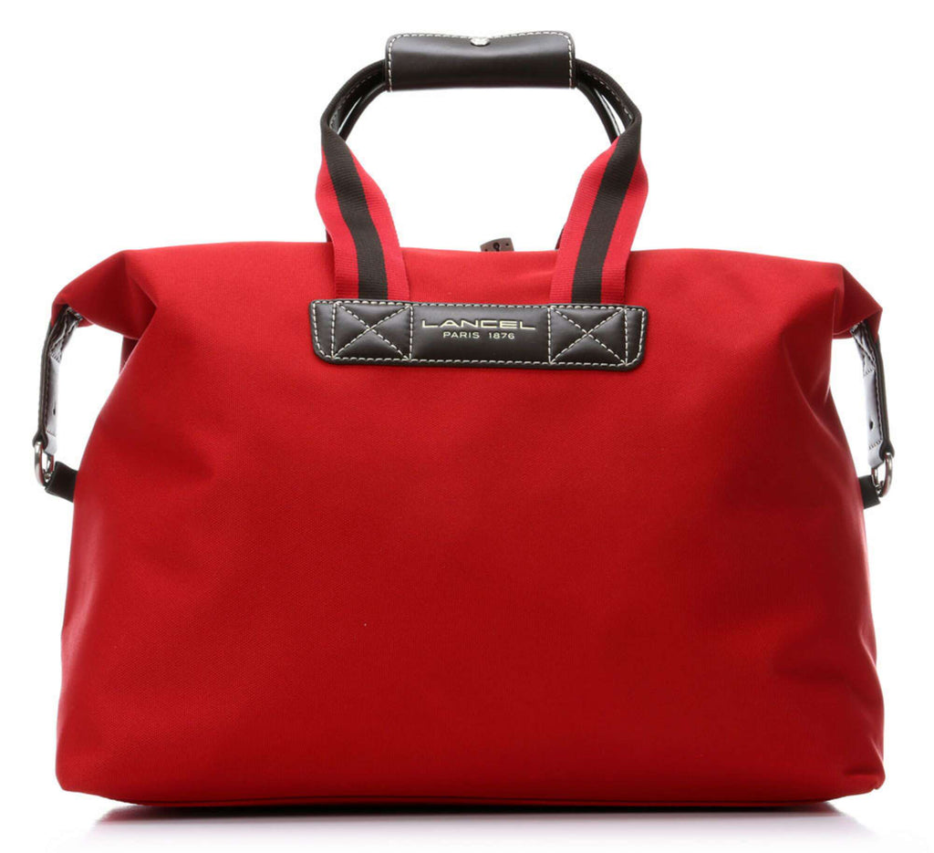 Lancel Partance Weekend bag red