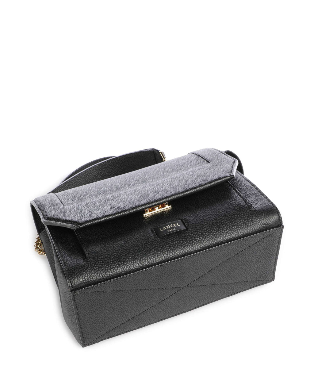 Lancel Ninon M Shoulder bag black/gold
