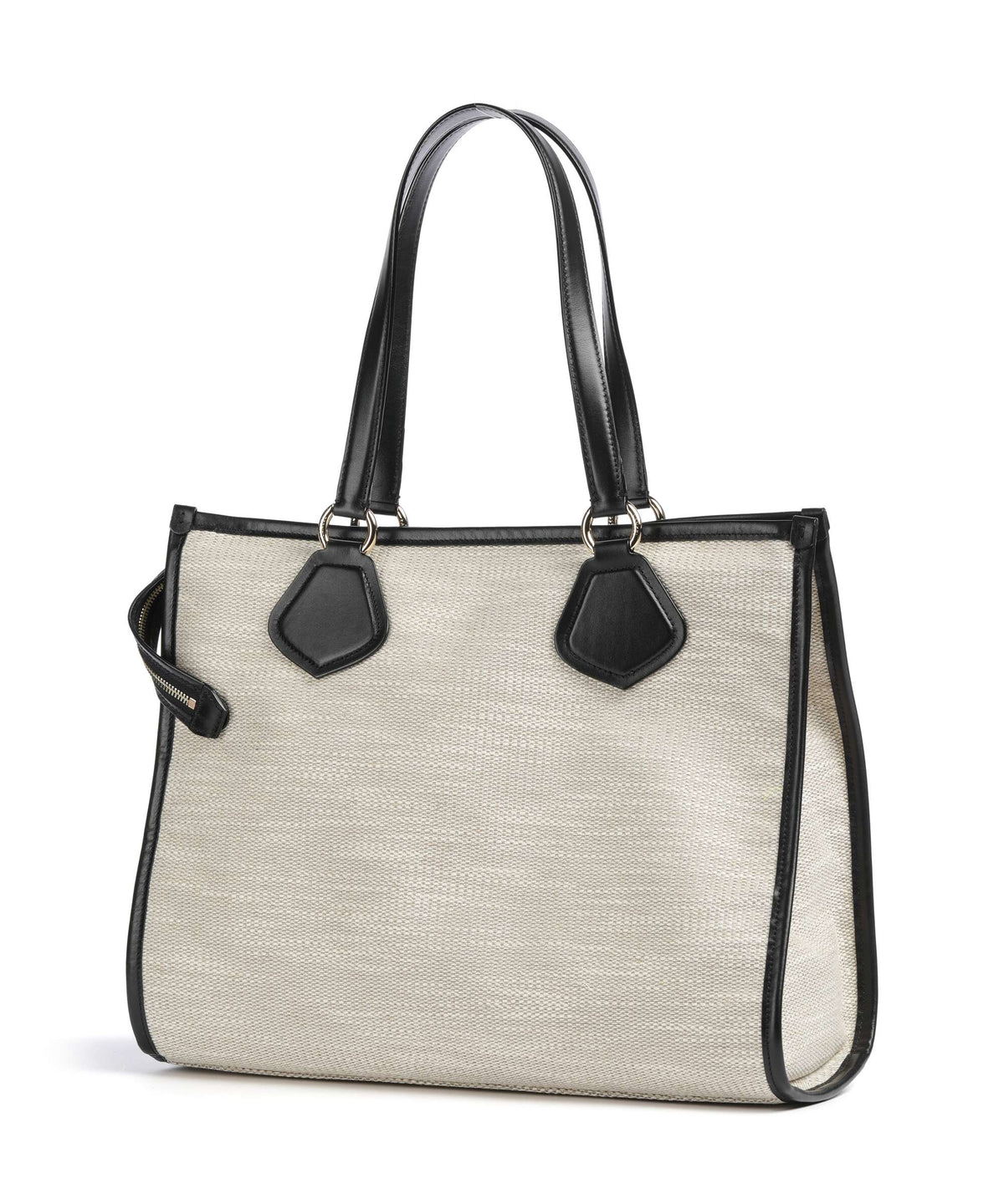 Lancel L Tote bag natural/black