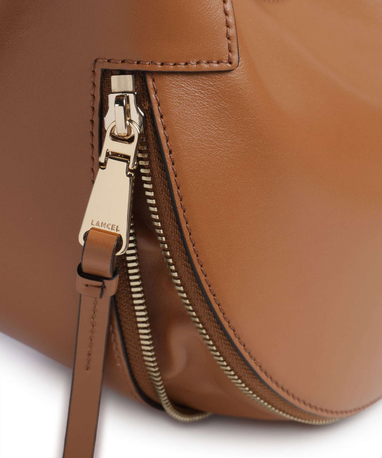 Lancel Origami S Hobo bag camel