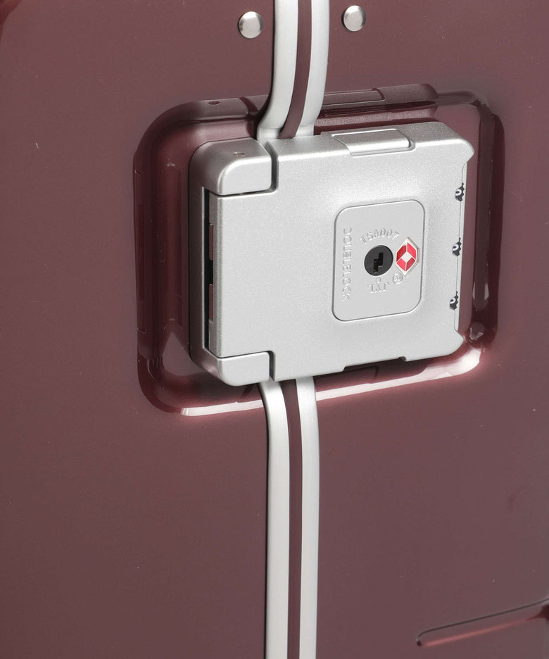 Lancel Empreinte Spinner (4 wheels) burgundy