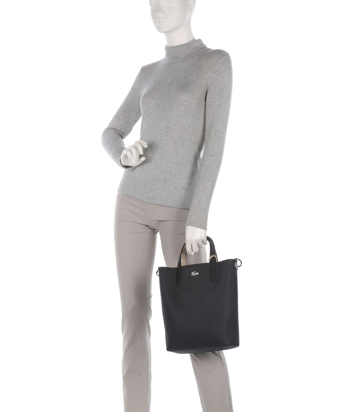 Lacoste Anna Handbag noir/krema