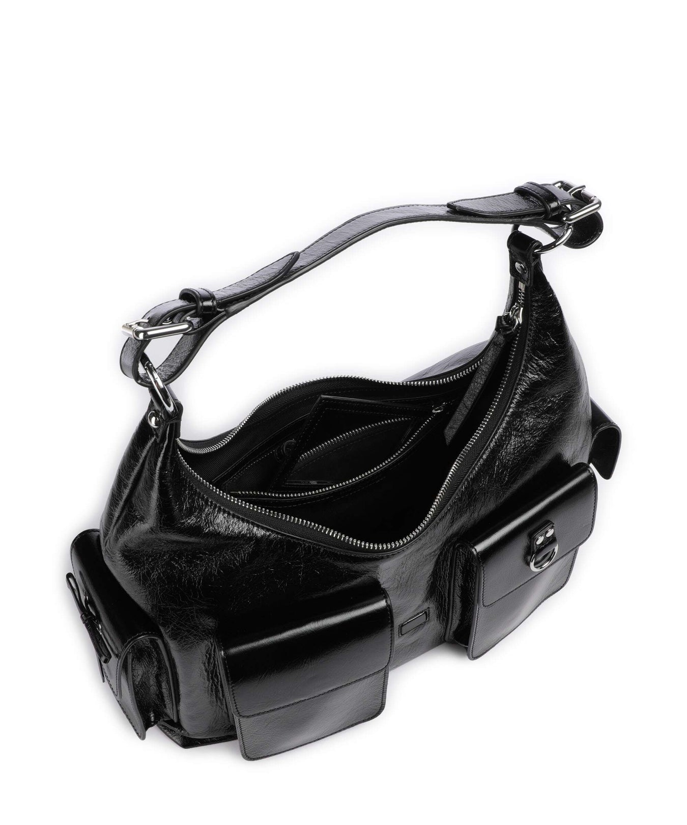 The Kooples Amelia Large Hobo bag black