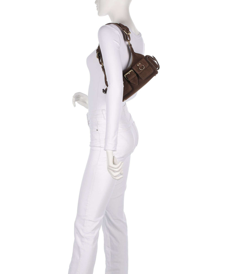 The Kooples Amelia Small Shoulder bag chocolate