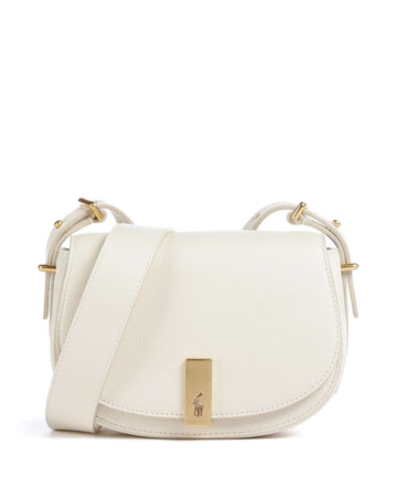 Polo Ralph Lauren ID Collection Small Kabelka přes rameno ivory