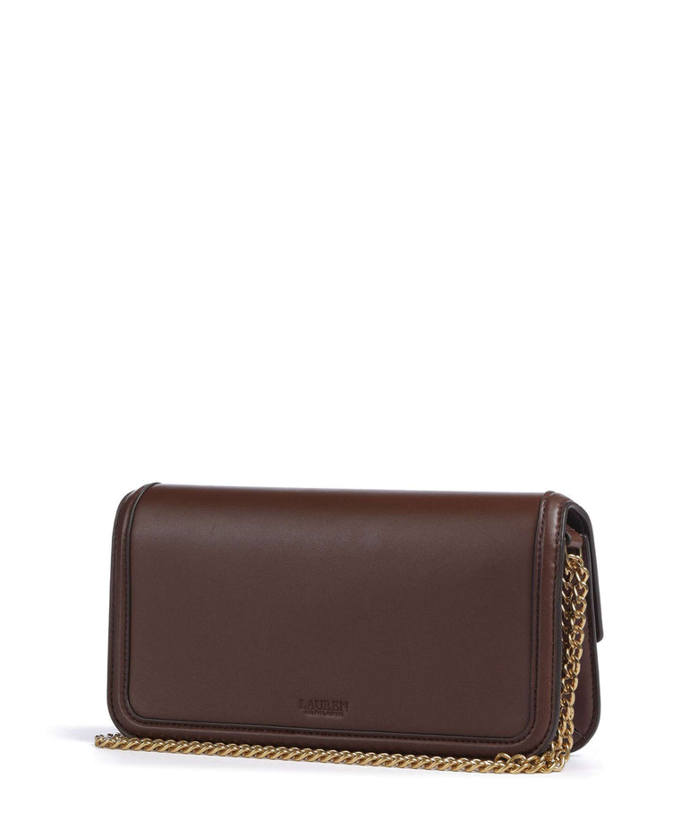 Lauren Ralph Lauren Sawyer Medium Shoulder bag dark mahogany