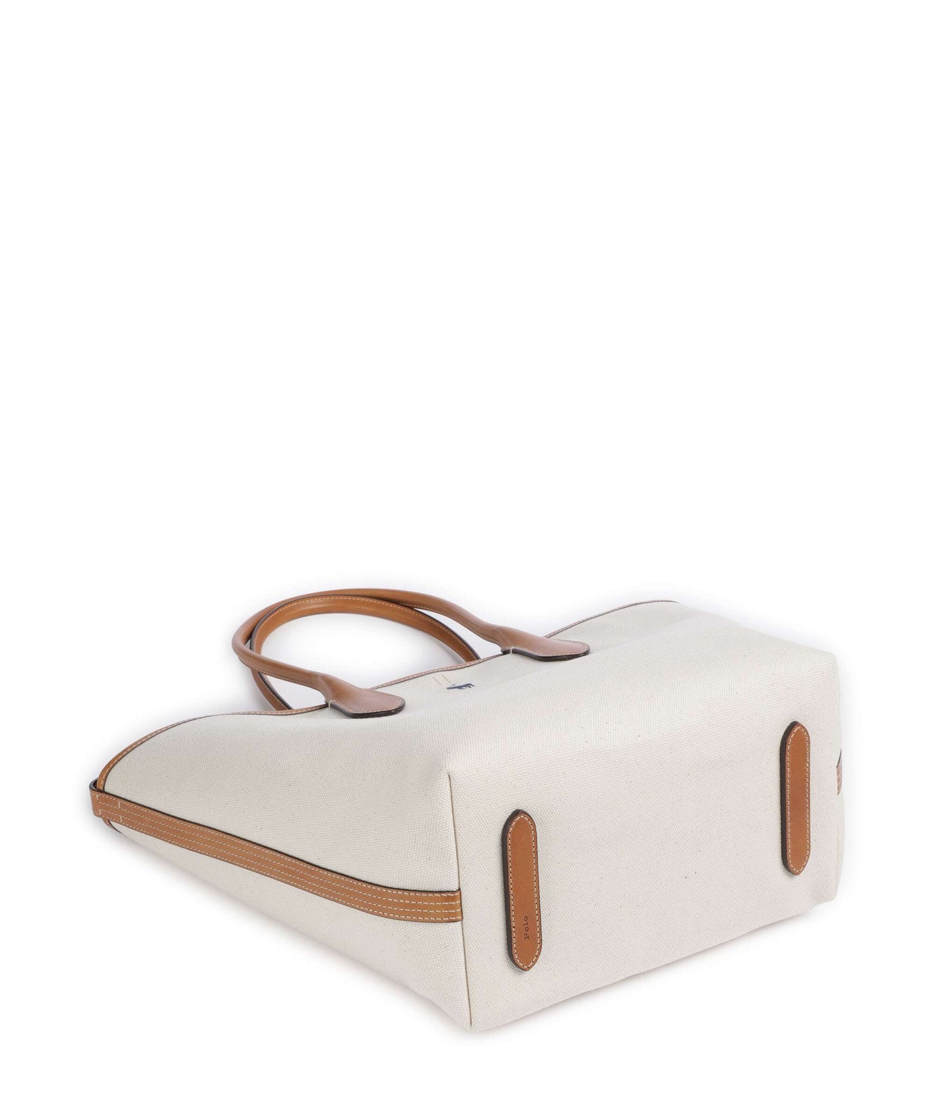 Polo Ralph Lauren Bellport Medium Tote bag natural/navy