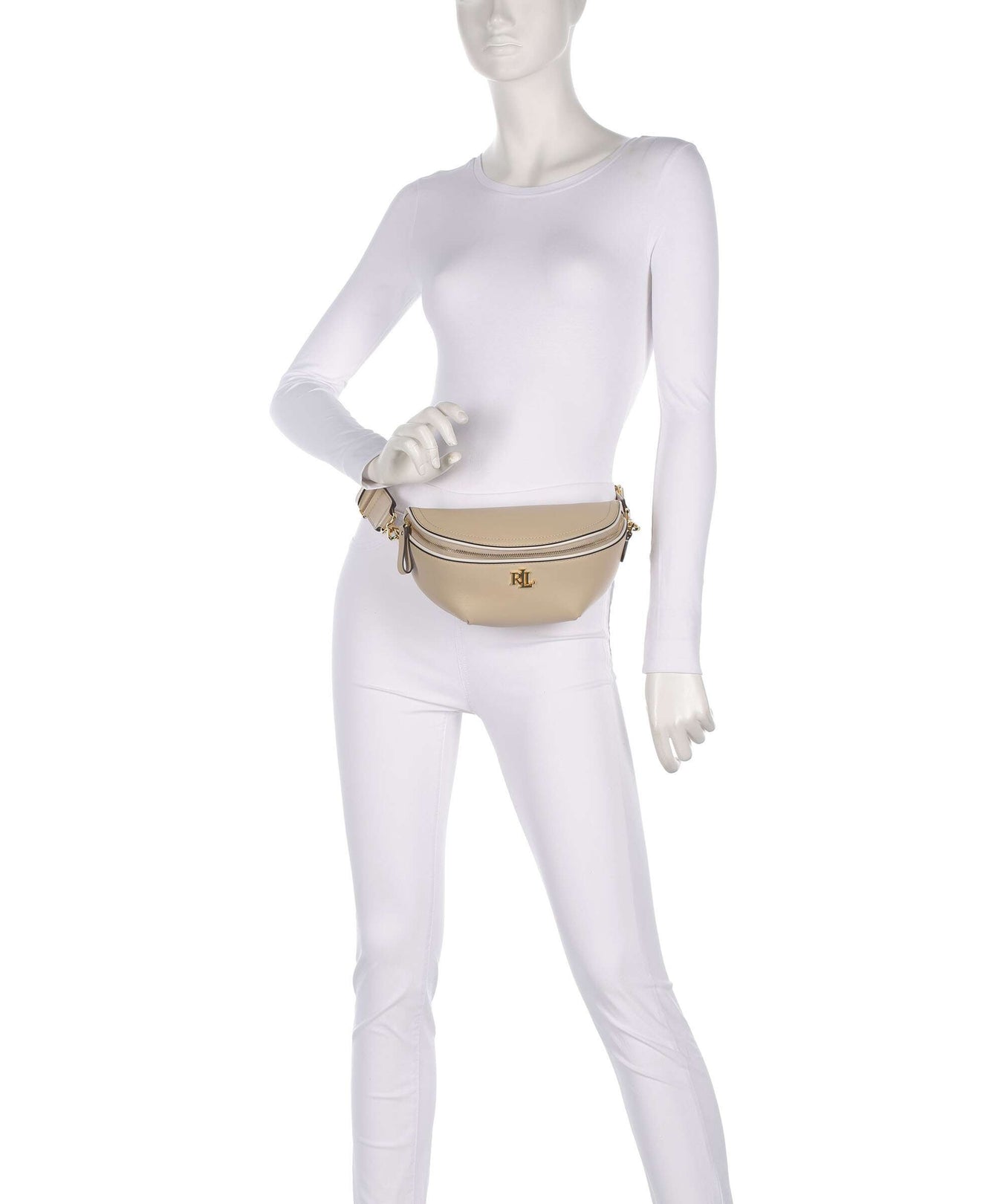 Lauren Ralph Lauren Marcy Fanny pack sand dune/soft white
