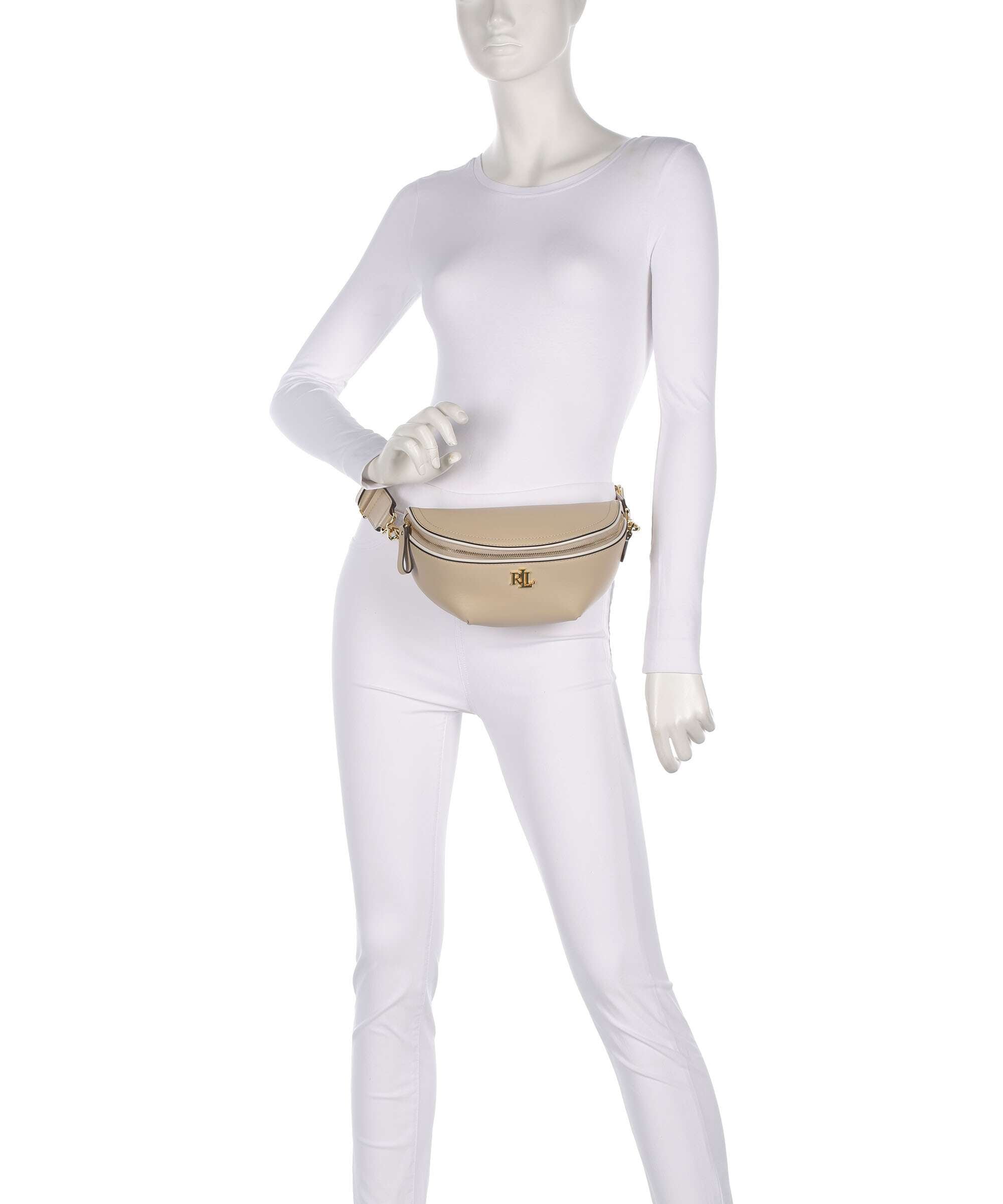 Lauren Ralph Lauren Marcy Belt bag sand dune/soft white