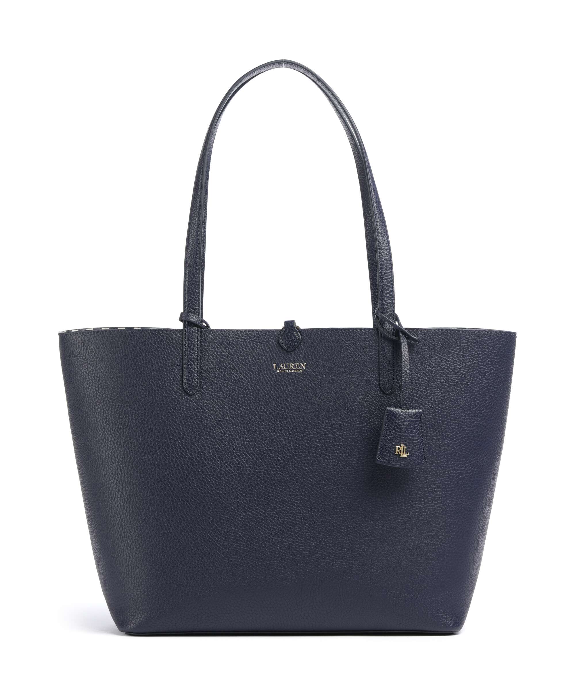 Lauren Ralph Lauren Medium Tote bag refined navy/skinny stripe