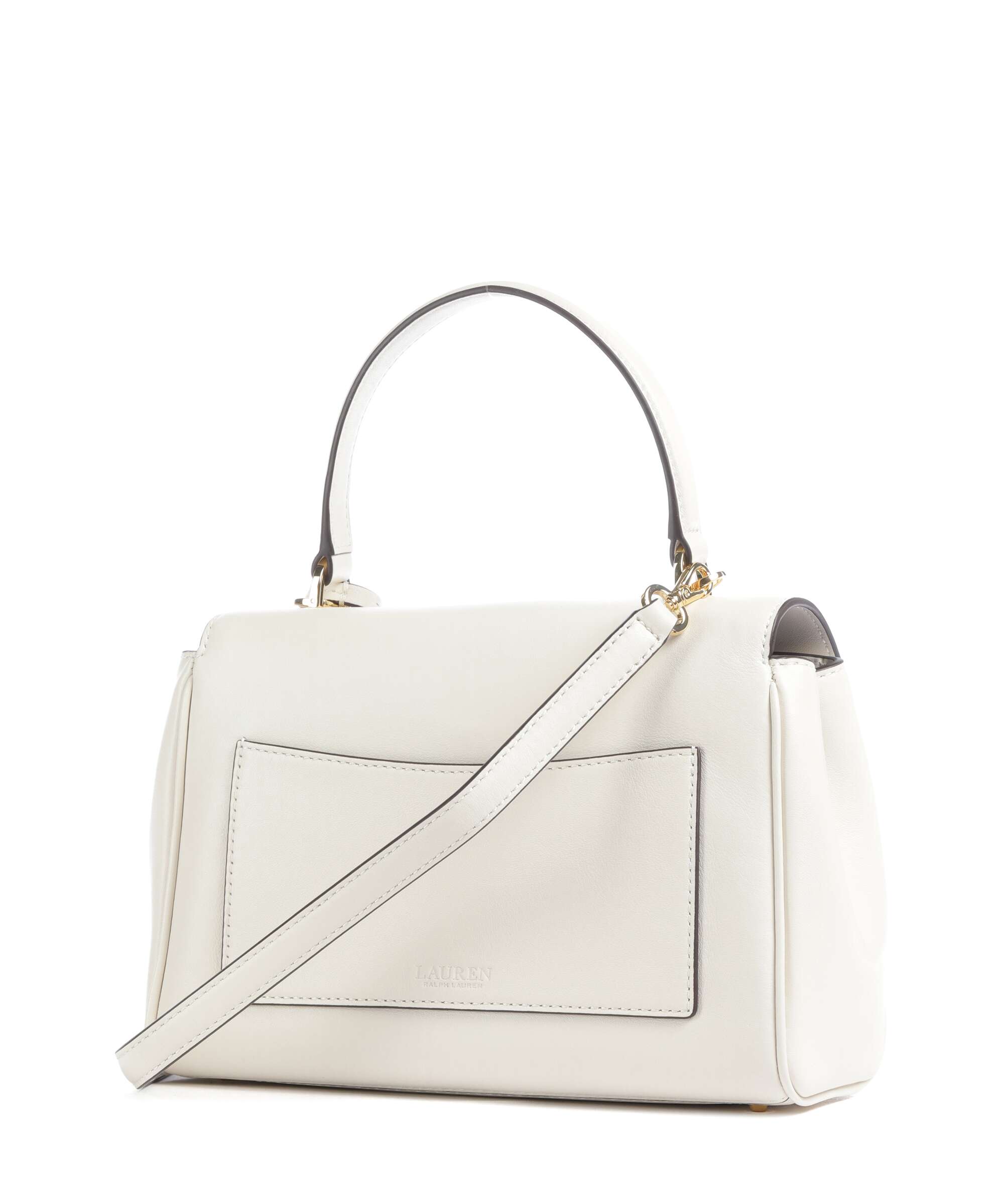 Lauren Ralph Lauren Farrah Small Handbag soft white