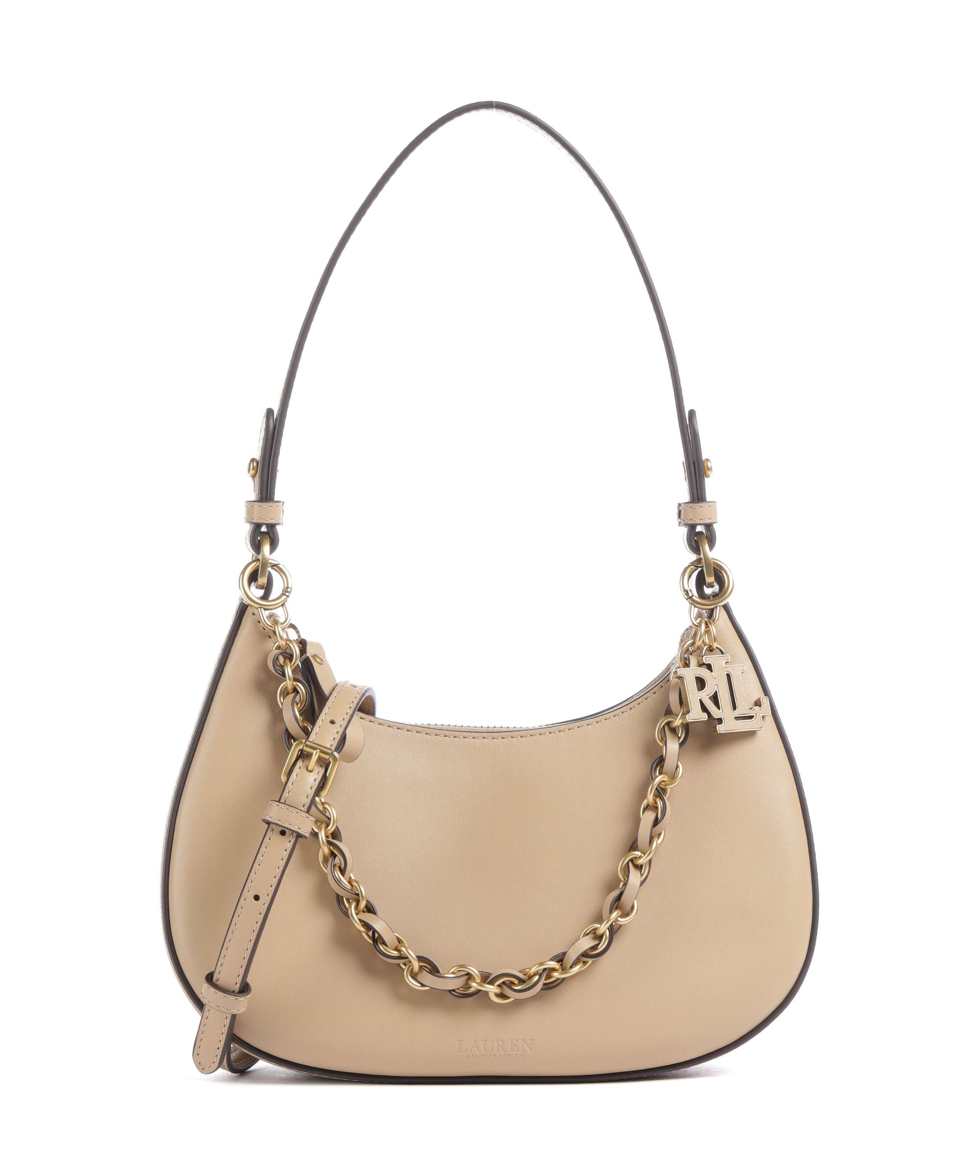 Lauren Ralph Lauren Marcy Medium Shoulder bag tan