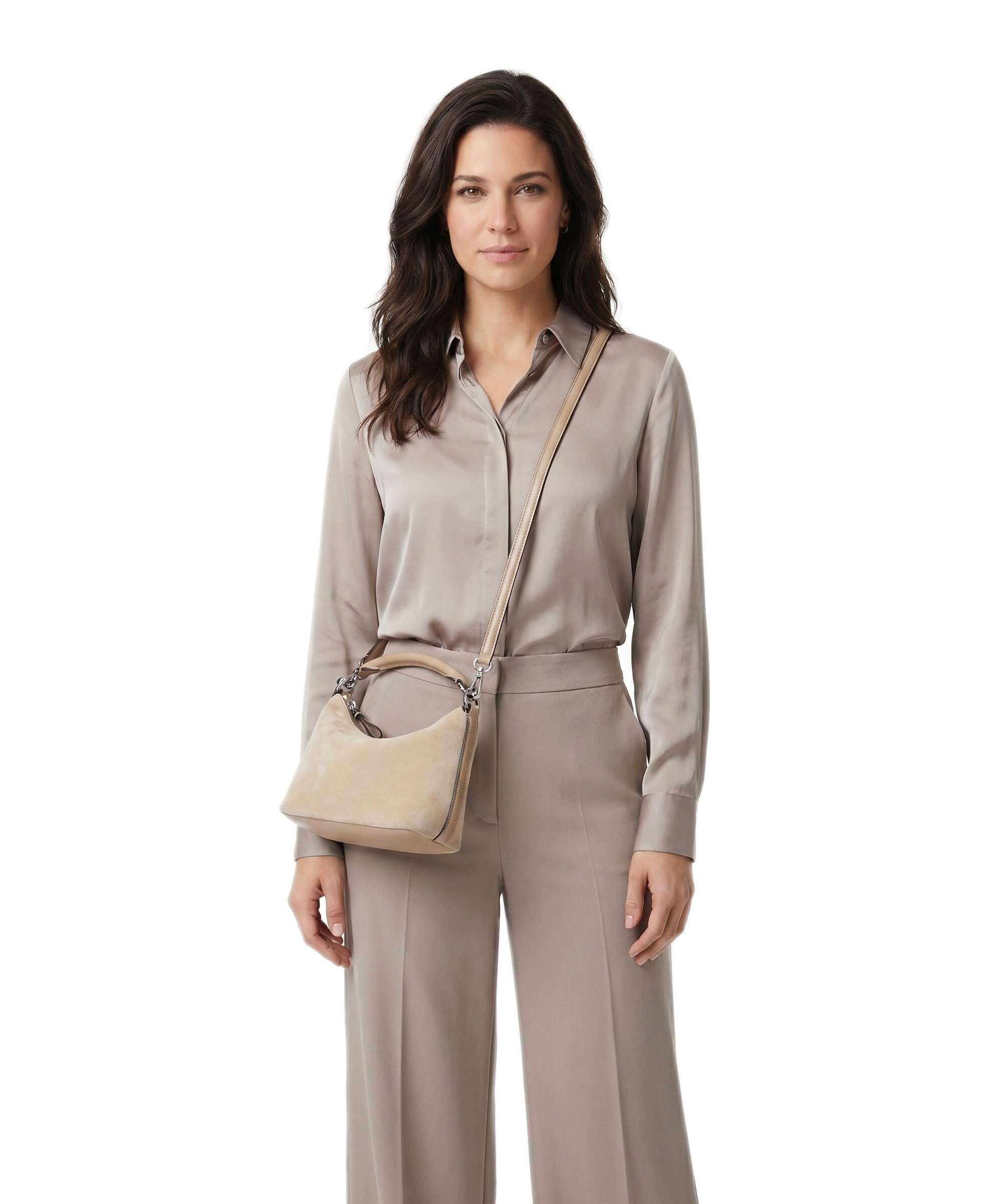 Lauren Ralph Lauren Blaike Mini Handbag tan