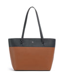 Lauren Ralph Lauren Karly Medium Nákupní taška lauren tan/lauren navy