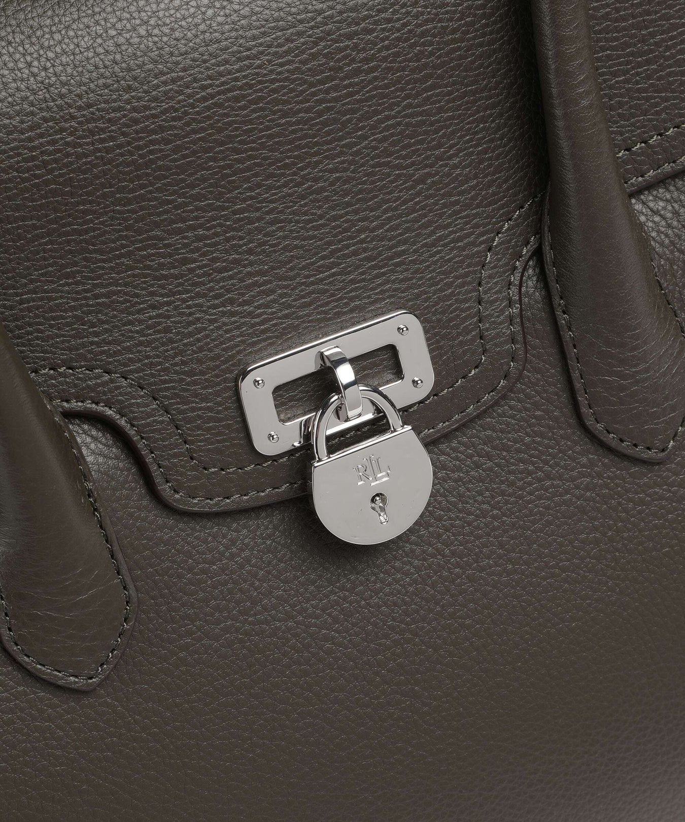 Lauren Ralph Lauren Tanner Large Tote bag dark olive