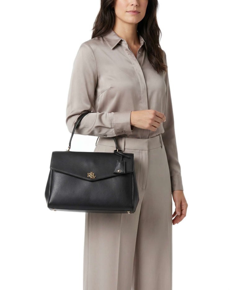 Lauren Ralph Lauren Farrah Medium Handbag black