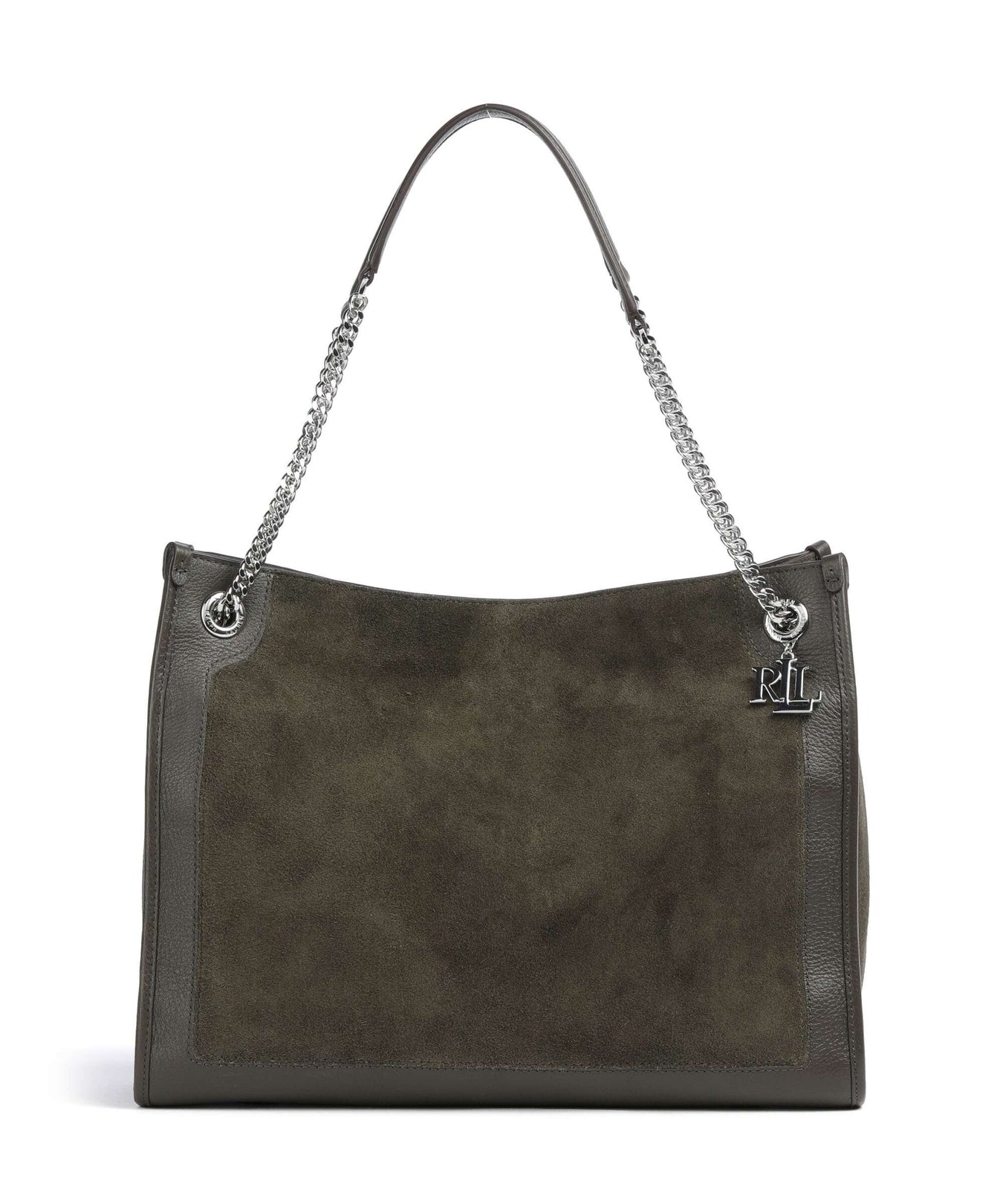 Lauren Ralph Lauren Bradley Large Tote bag dark olive