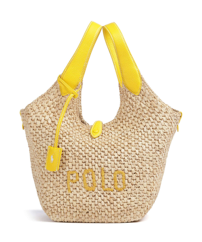 Polo Ralph Lauren Play Medium Handbag natural/canary yellow