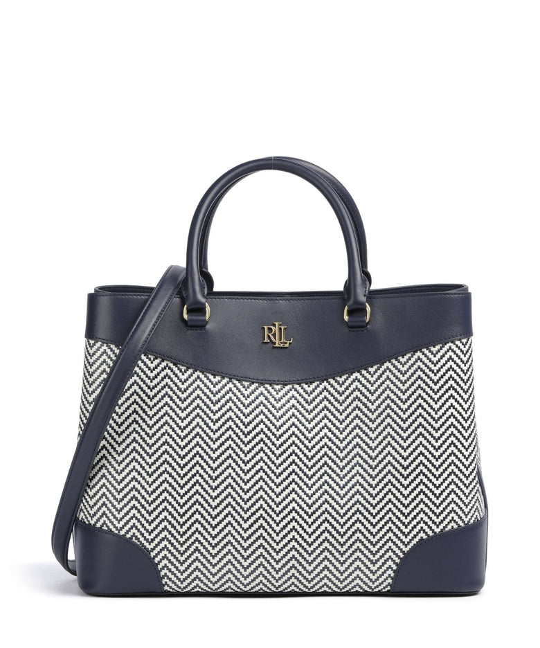 Lauren Ralph Lauren Marcy 36 Handbag refined navy/soft white