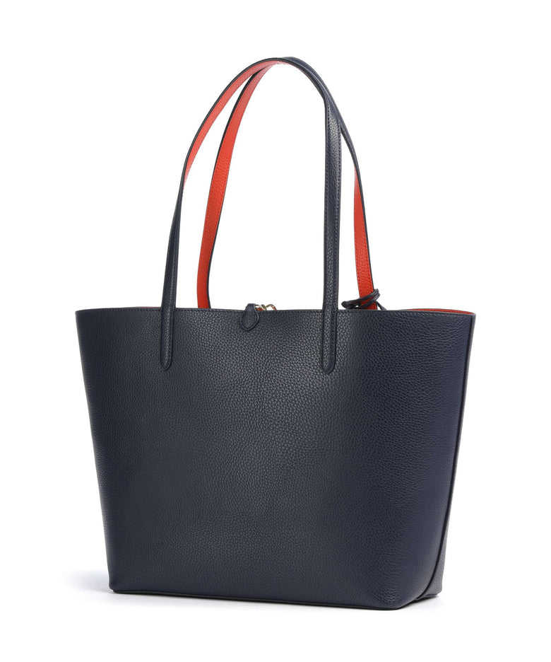 Lauren Ralph Lauren Medium Tote bag refined navy/dusk orange
