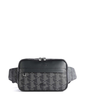 Lacoste The Blend Ledvinka allover monogram/noir/gris