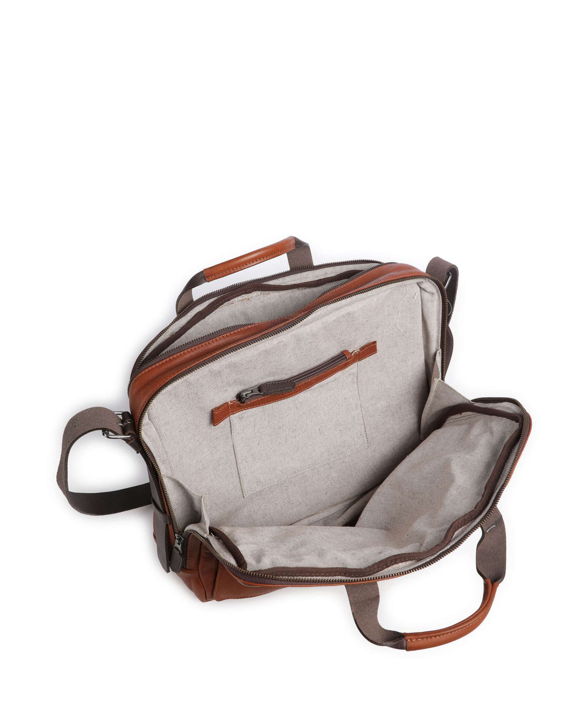 Harold's Ivy lane Briefcase cognac