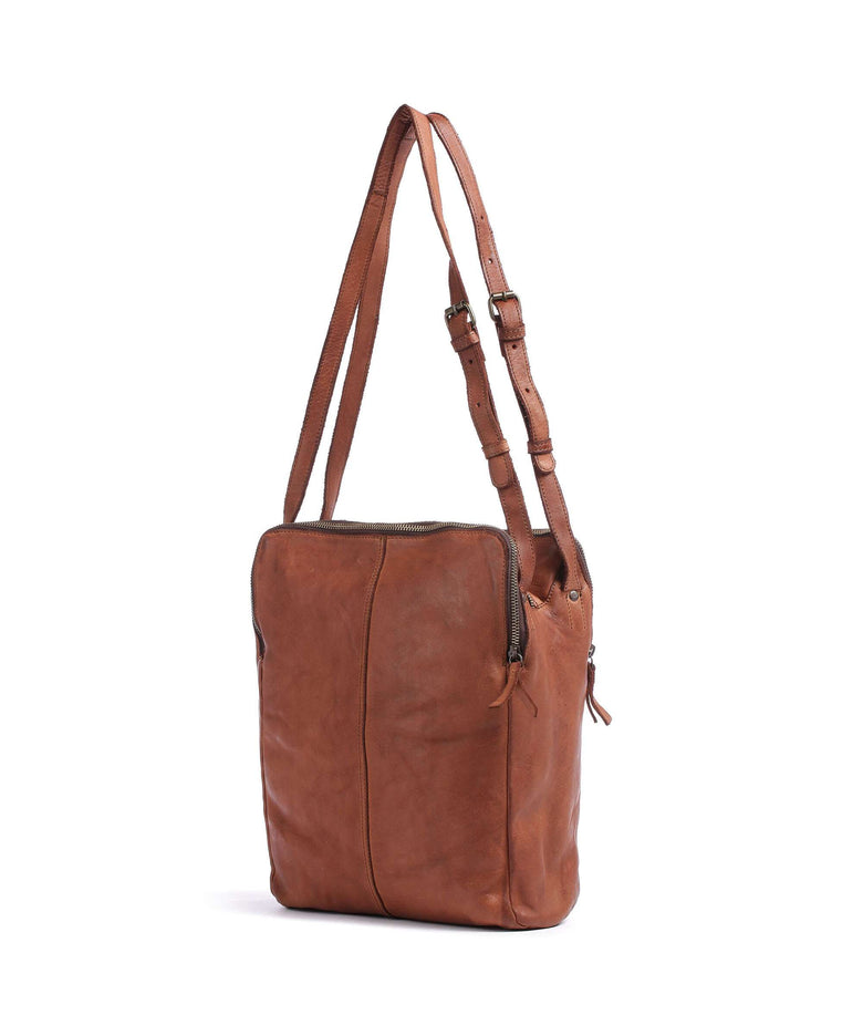 Harold's Submarine Hobo bag cognac