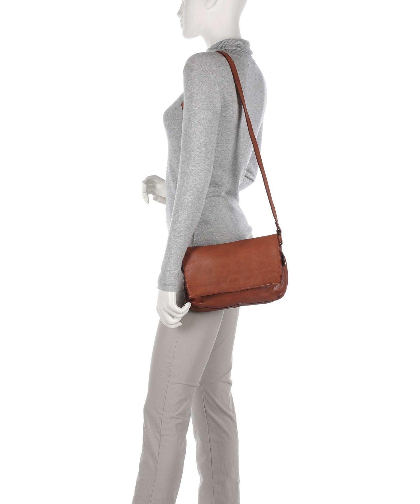 Harold's Submarine Shoulder bag cognac