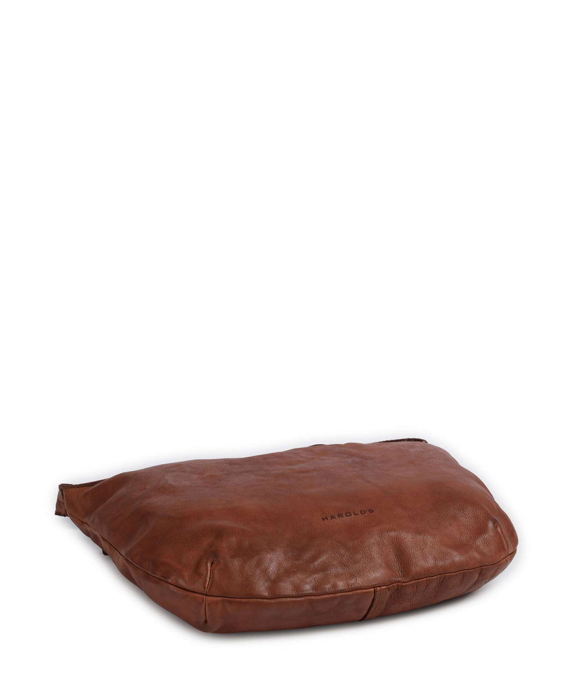 Harold's Submarine Hobo bag cognac
