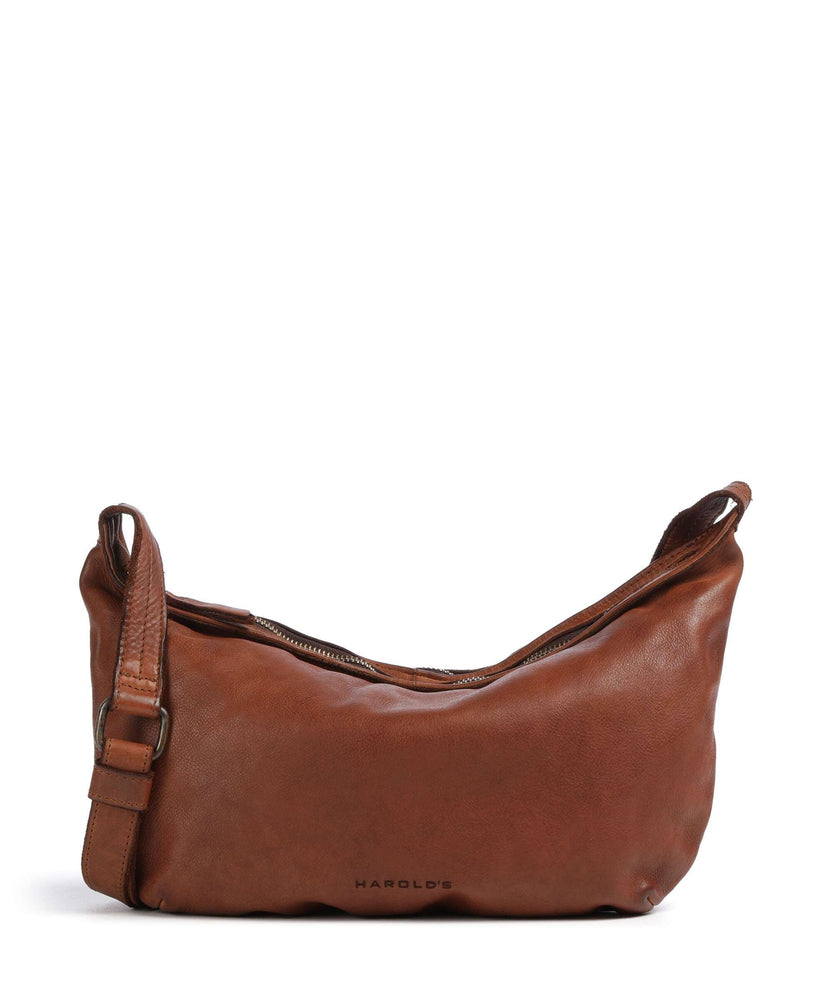 Harold's Submarine Hobo bag cognac