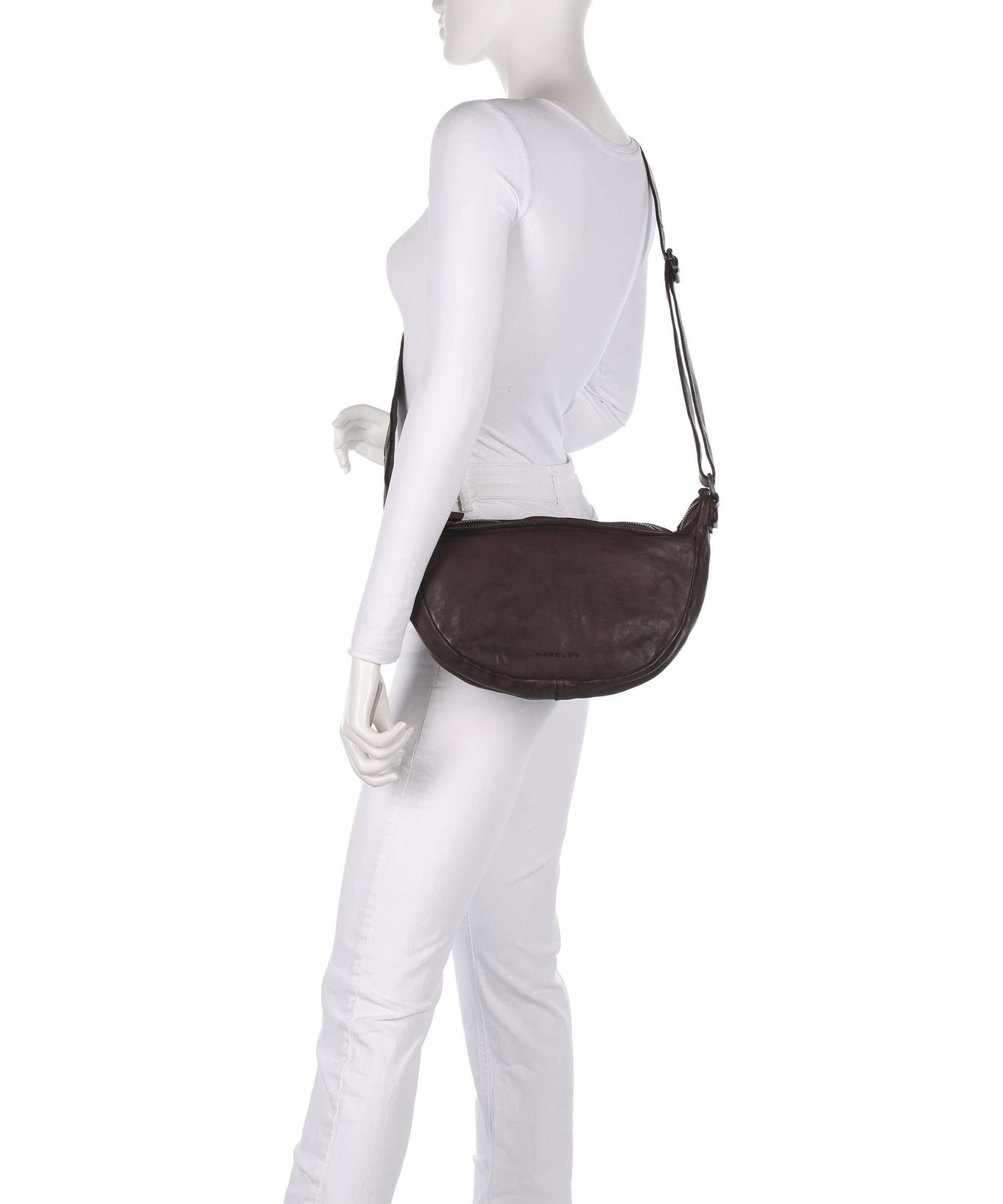 Harold's Submarine Hobo bag braun