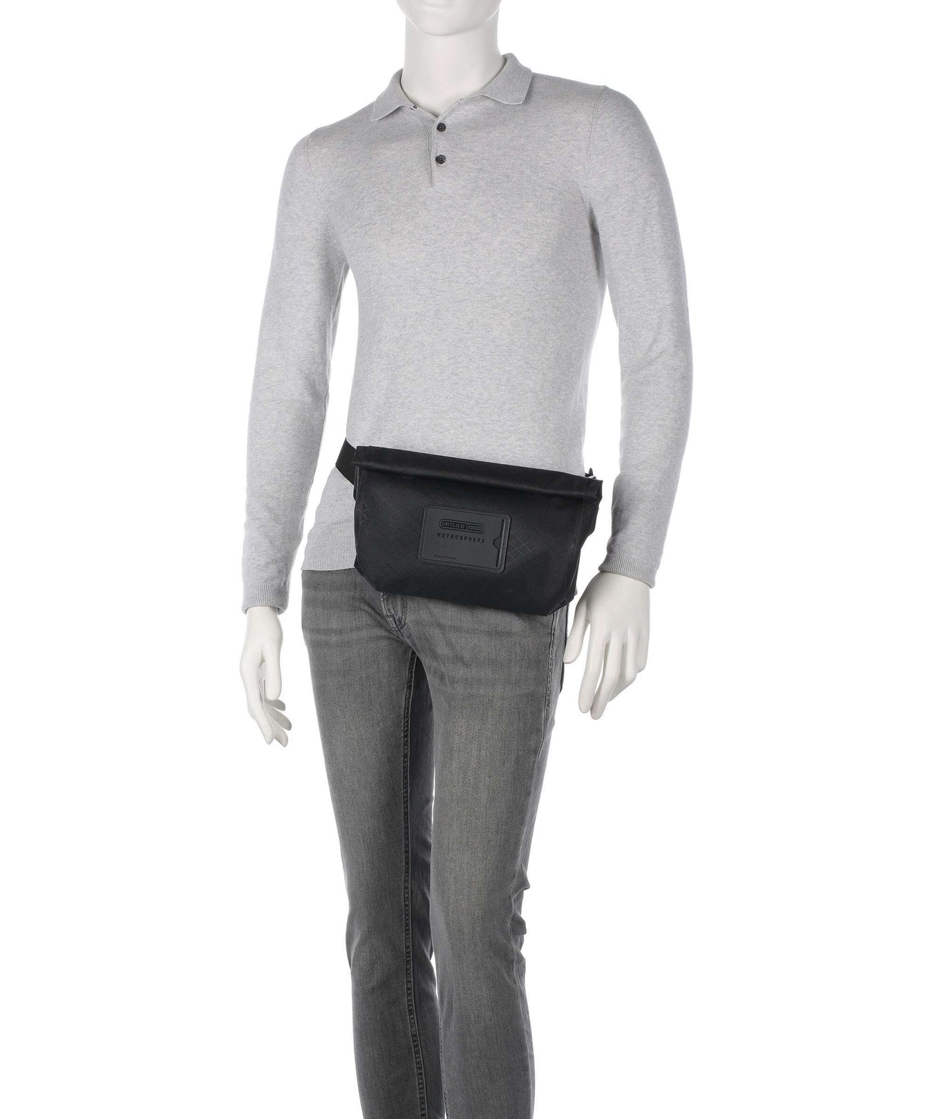 Ortlieb Metrosphere Sling bag black embossed