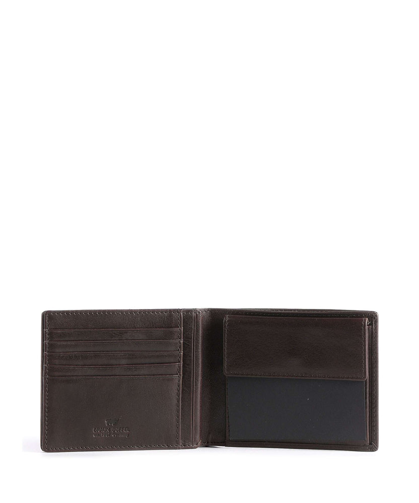Braun Büffel Arezzo RFID Wallet braun