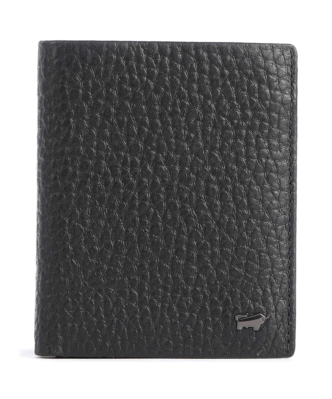 Braun Büffel Yannik RFID Wallet schwarz