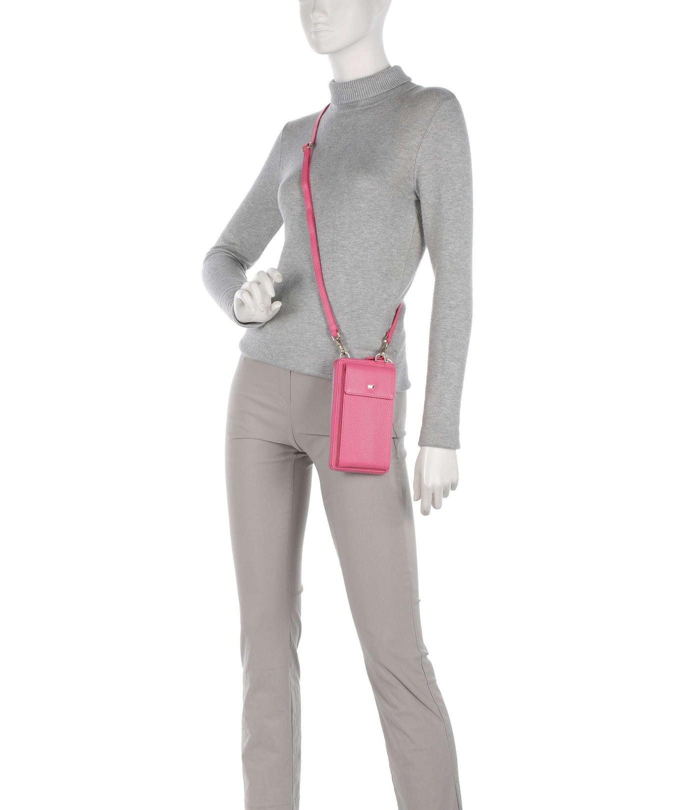 Braun Büffel Asti Phone bag meta pink